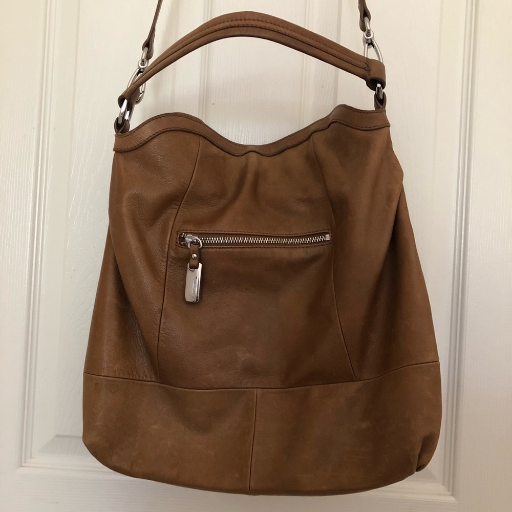 B. Makowsky Tan Purse